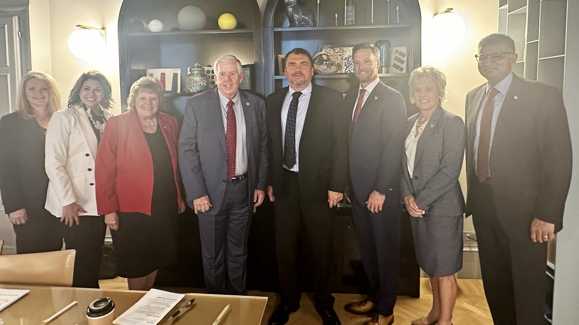 MEETING WITH THE GOVERNOR OF MISSOURI